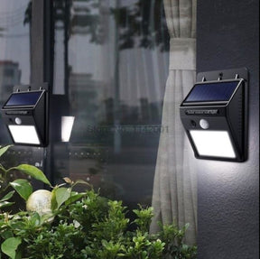 Refletor Solar Externo LED Sensor de Movimento