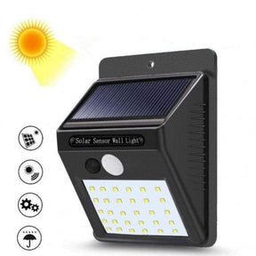 Refletor Solar Externo LED Sensor de Movimento