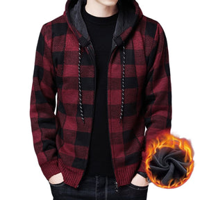 Blusa Masculina com Capuz Flanelada