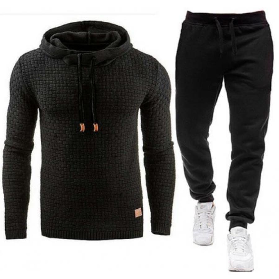 Conjunto de Moletom Casual Masculino