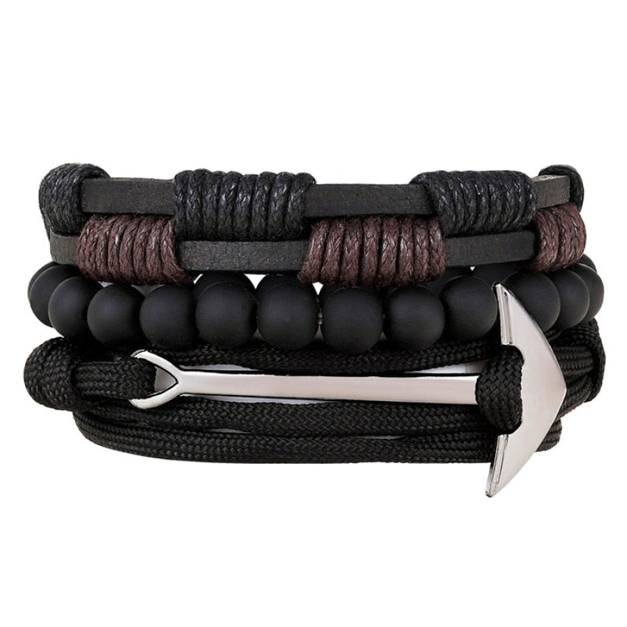 Pulseira Masculina Couro