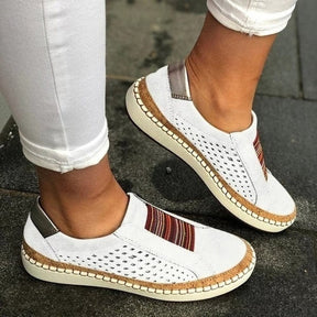 Tênis Mocassim Feminino Solado Corda